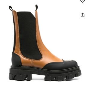 GANNI mid calf Chelsea boot // Size 8.5 US women // Worn once